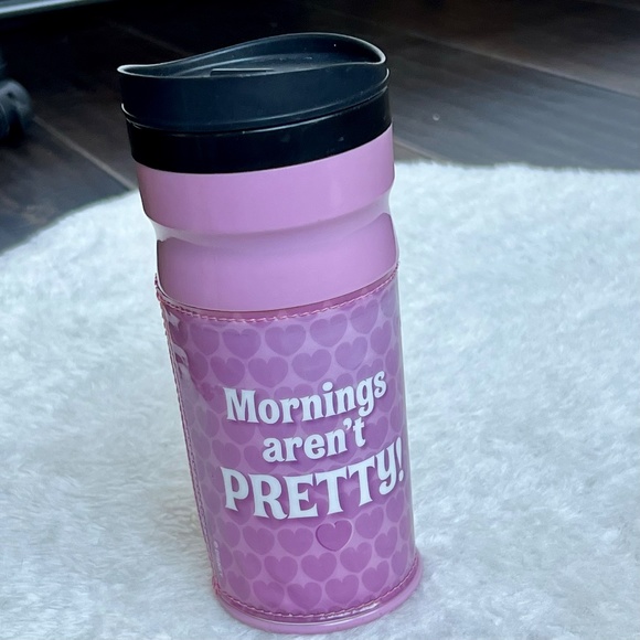 Minnie Mouse Morning's Aren't Pretty Lavender Travel Tumbler With Lid - Picture 2 of 6
